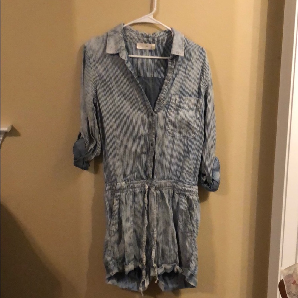 A vintage wash romper
